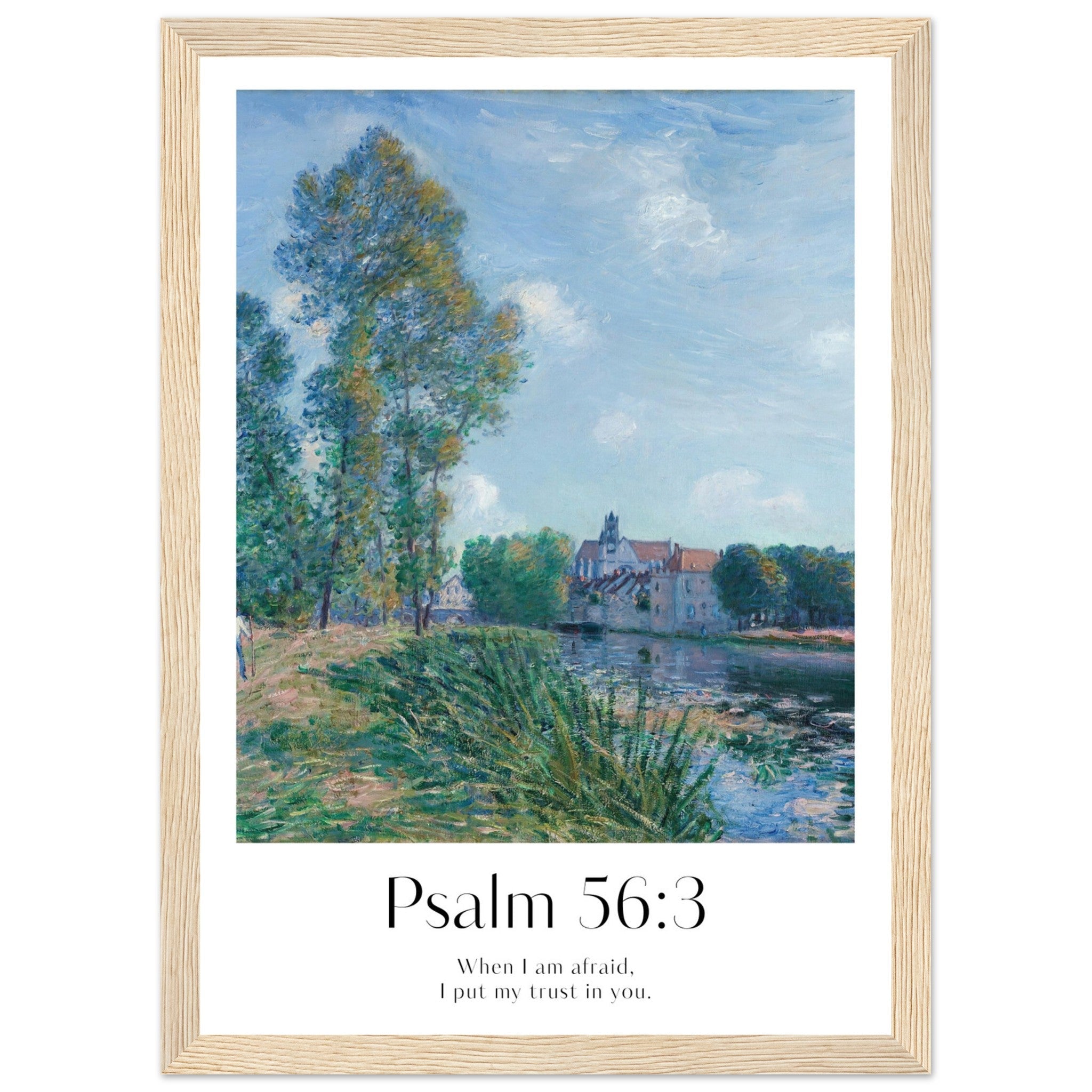 Psalm 56:3 Print - The Christian Art Company