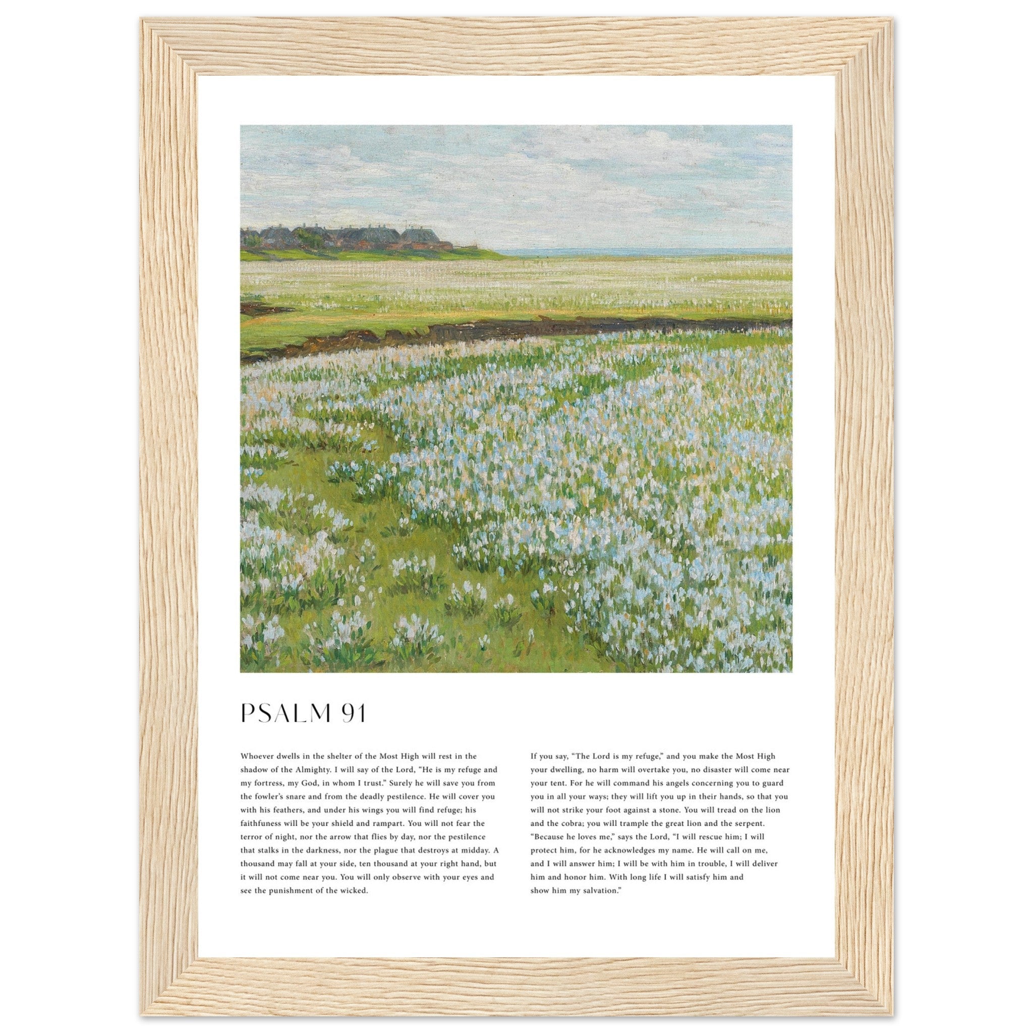 Psalm 91 Print - The Christian Art Company