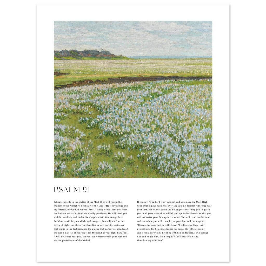 Psalm 91 Print - The Christian Art Company