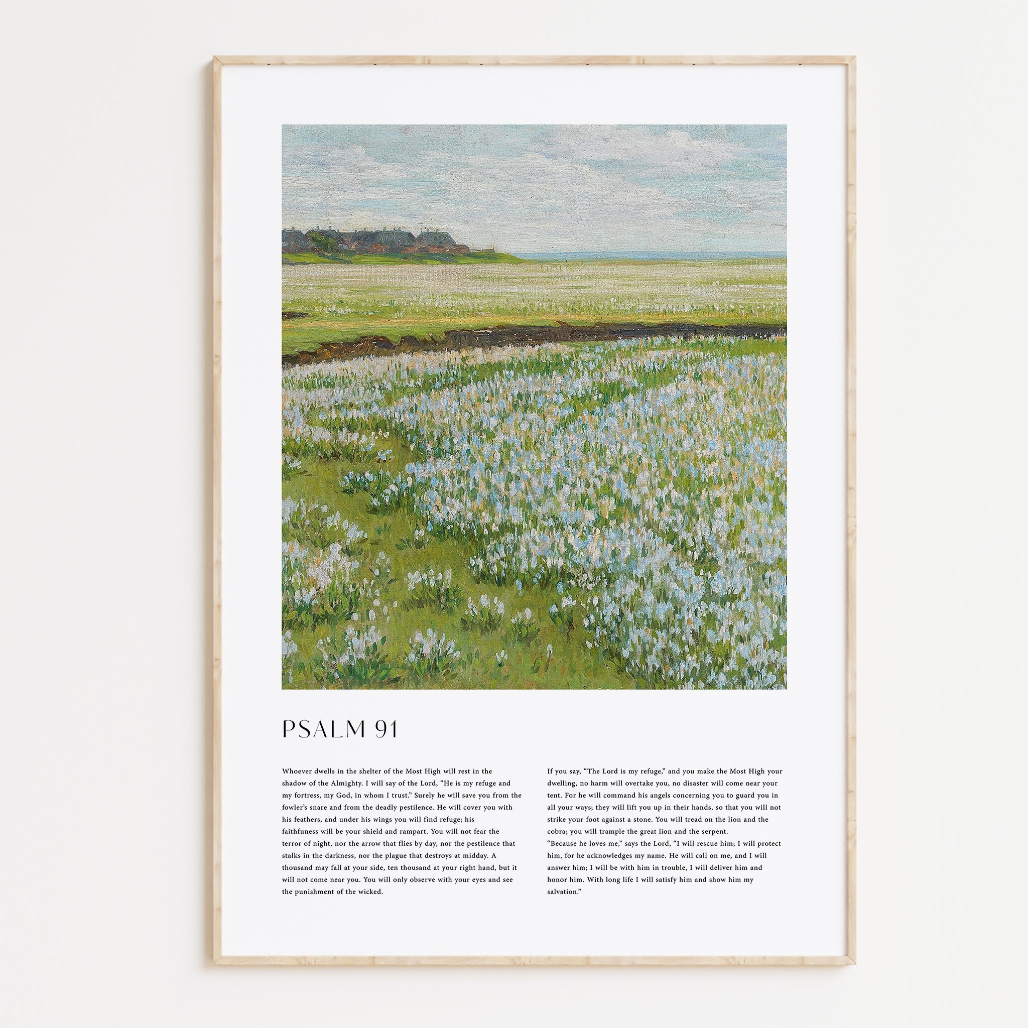 Psalm 91 Print - The Christian Art Company