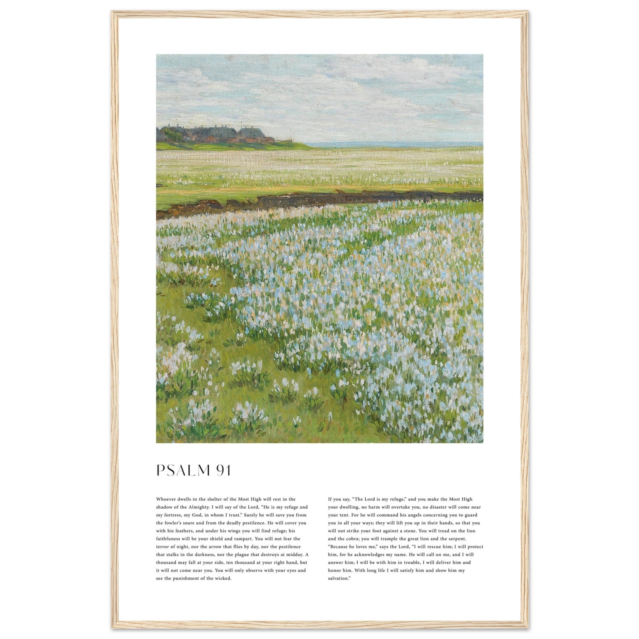 Psalm 91 Print - The Christian Art Company