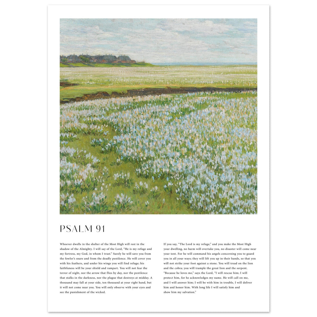 Psalm 91 Print - The Christian Art Company