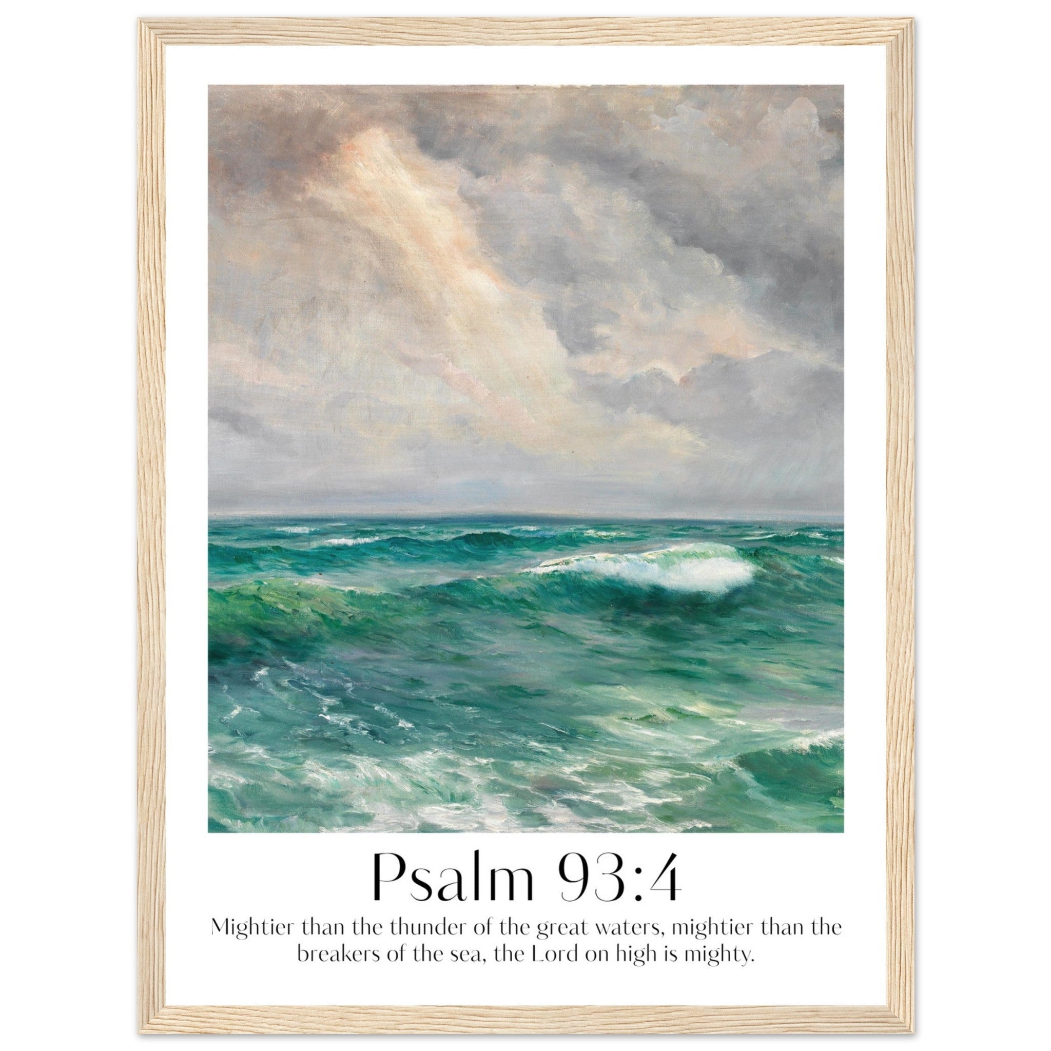 Psalm 93:4 Print - The Christian Art Company
