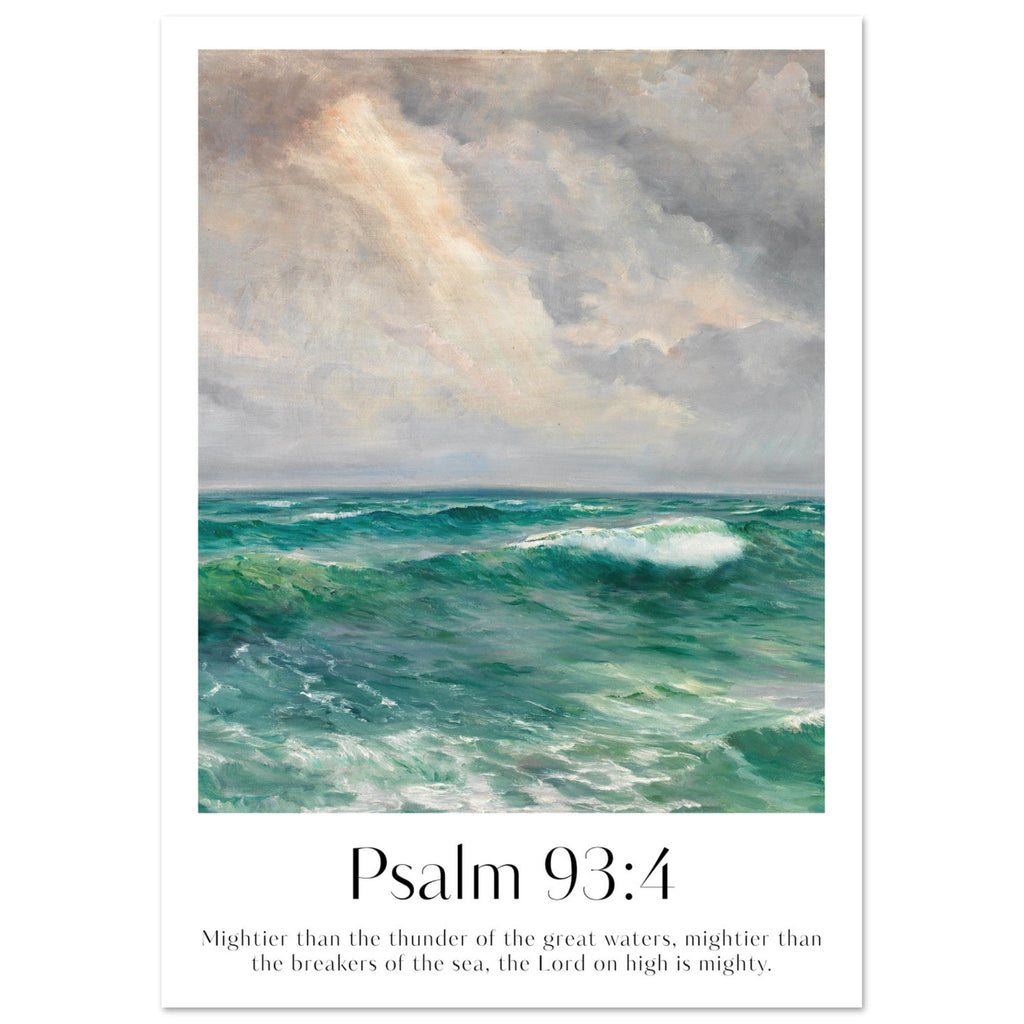 Psalm 93:4 Print - The Christian Art Company