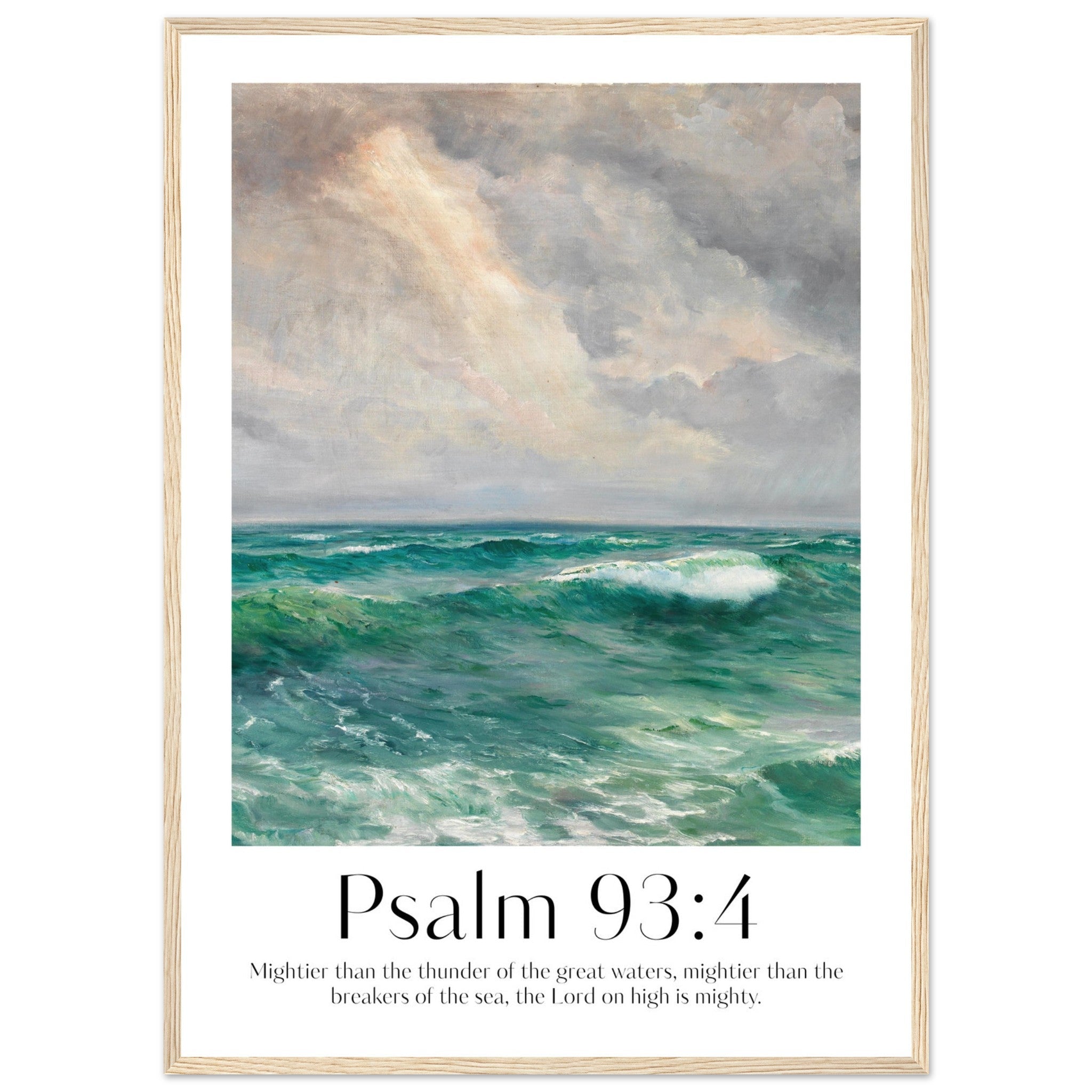 Psalm 93:4 Print - The Christian Art Company