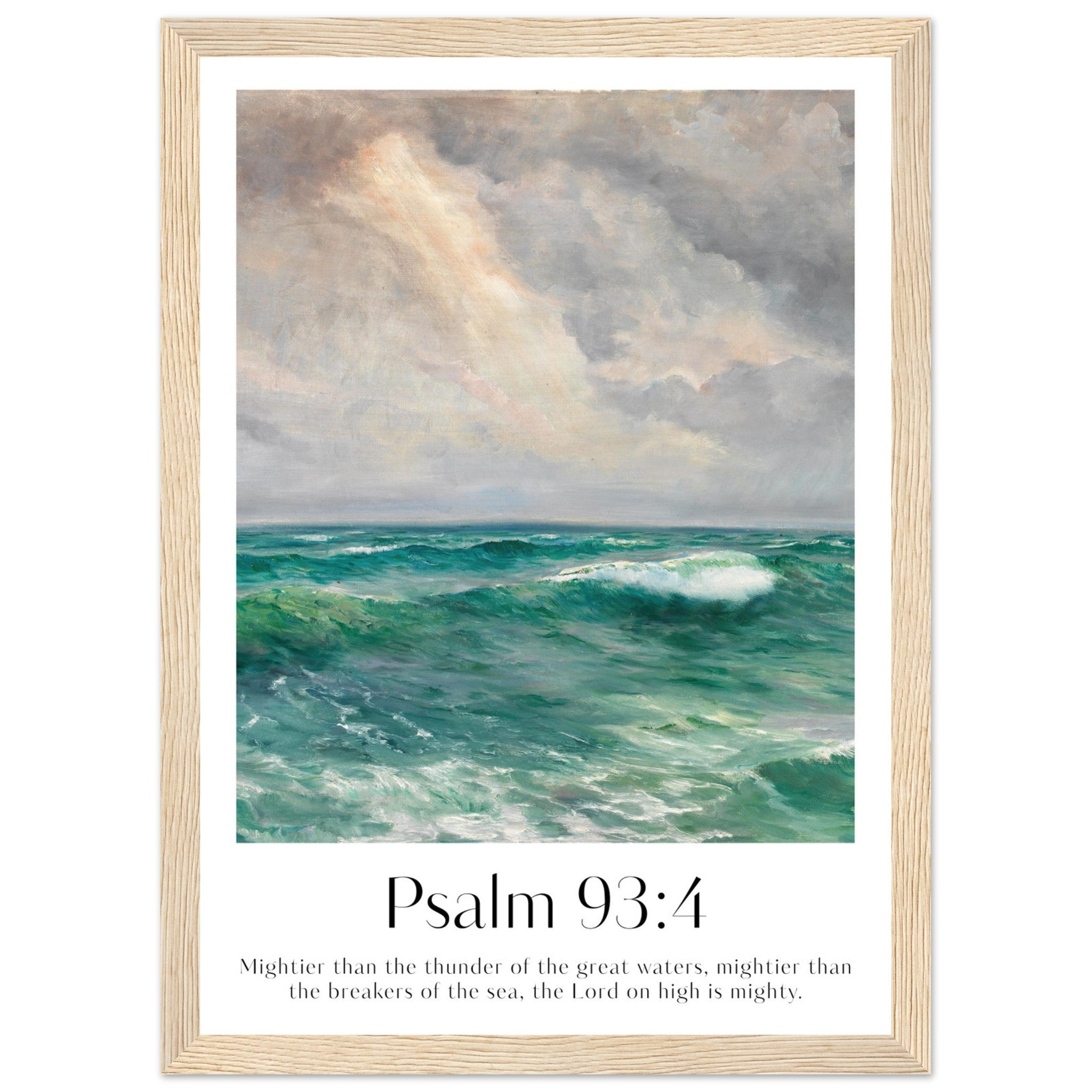 Psalm 93:4 Print - The Christian Art Company