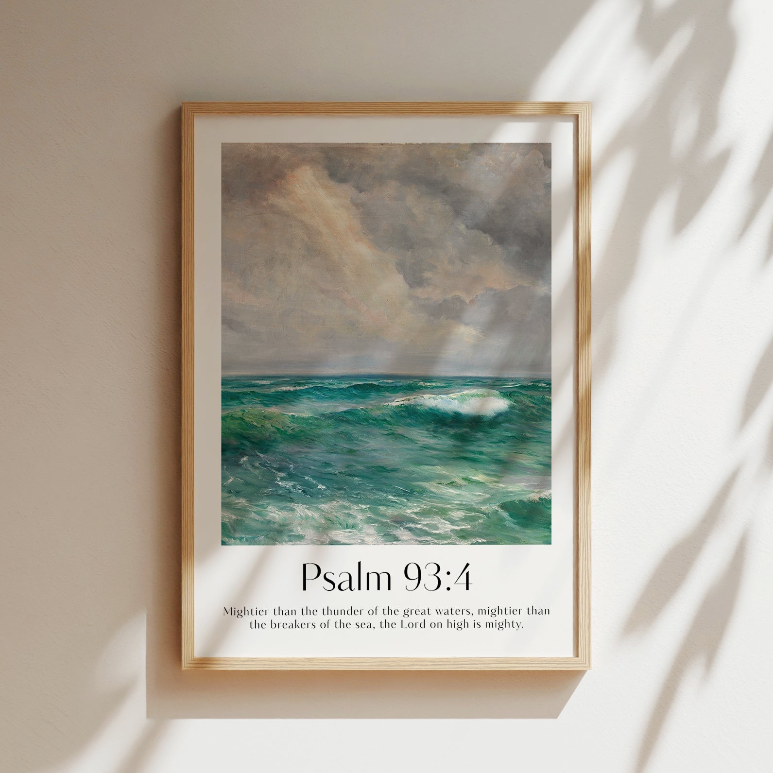 Psalm 93:4 Print - The Christian Art Company