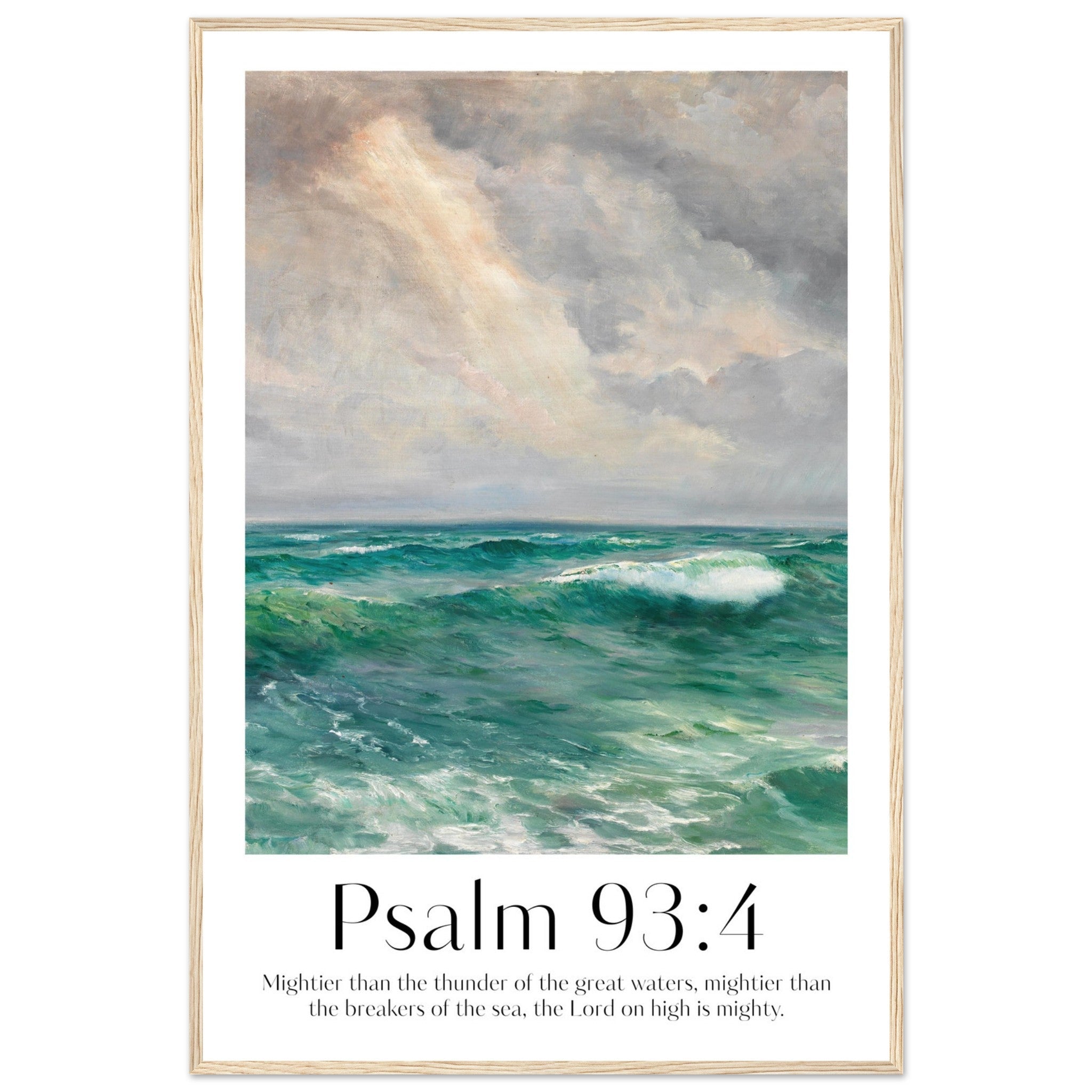 Psalm 93:4 Print - The Christian Art Company