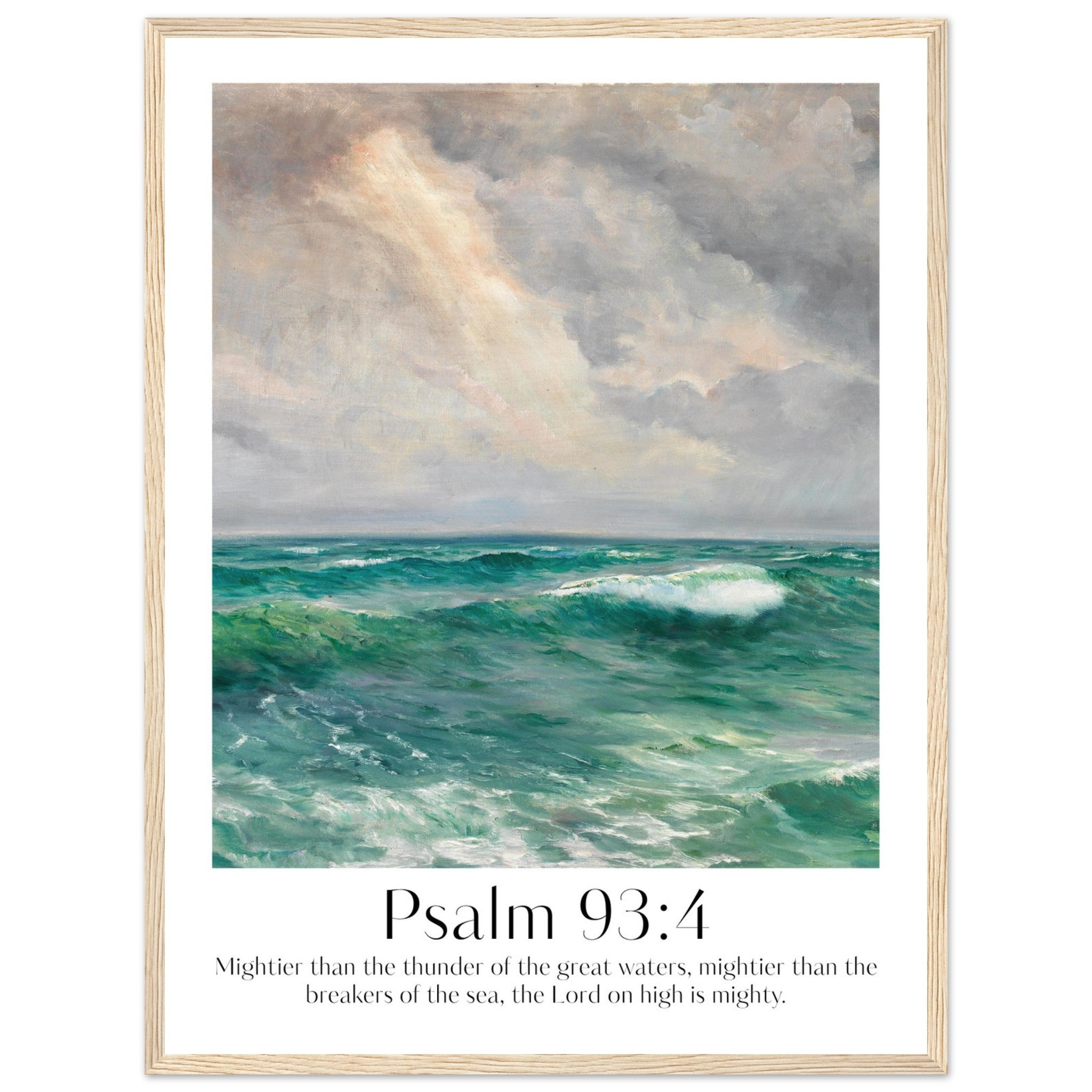 Psalm 93:4 Print - The Christian Art Company