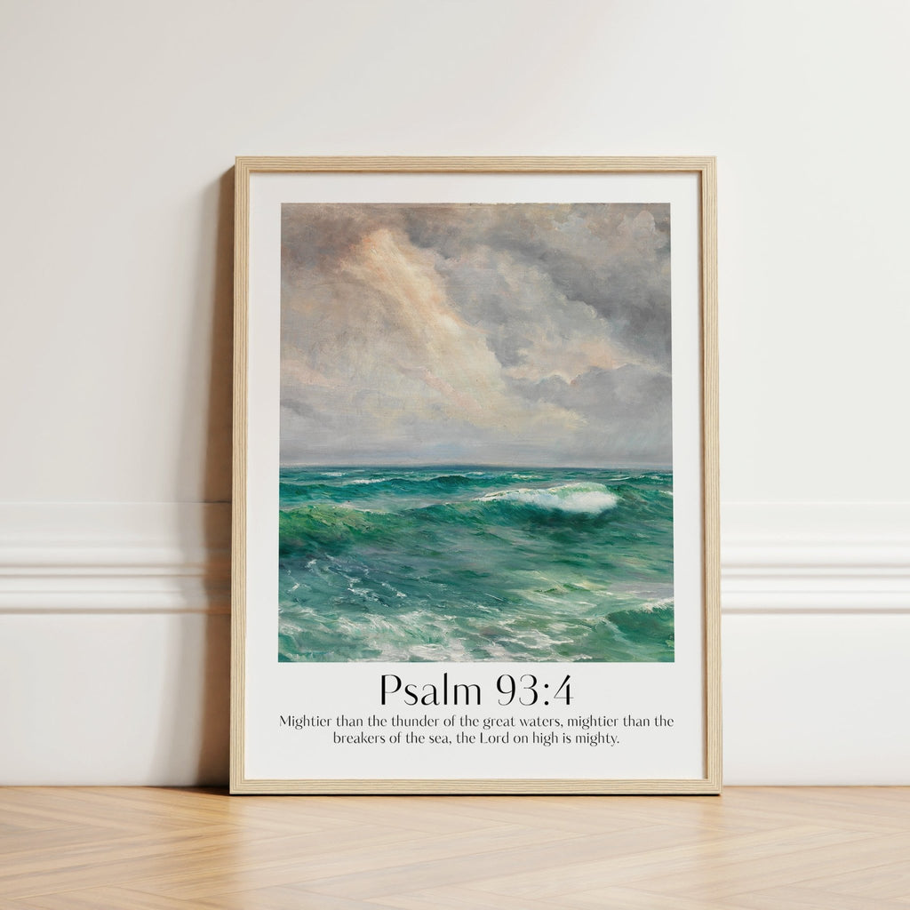 Psalm 93:4 Print - The Christian Art Company