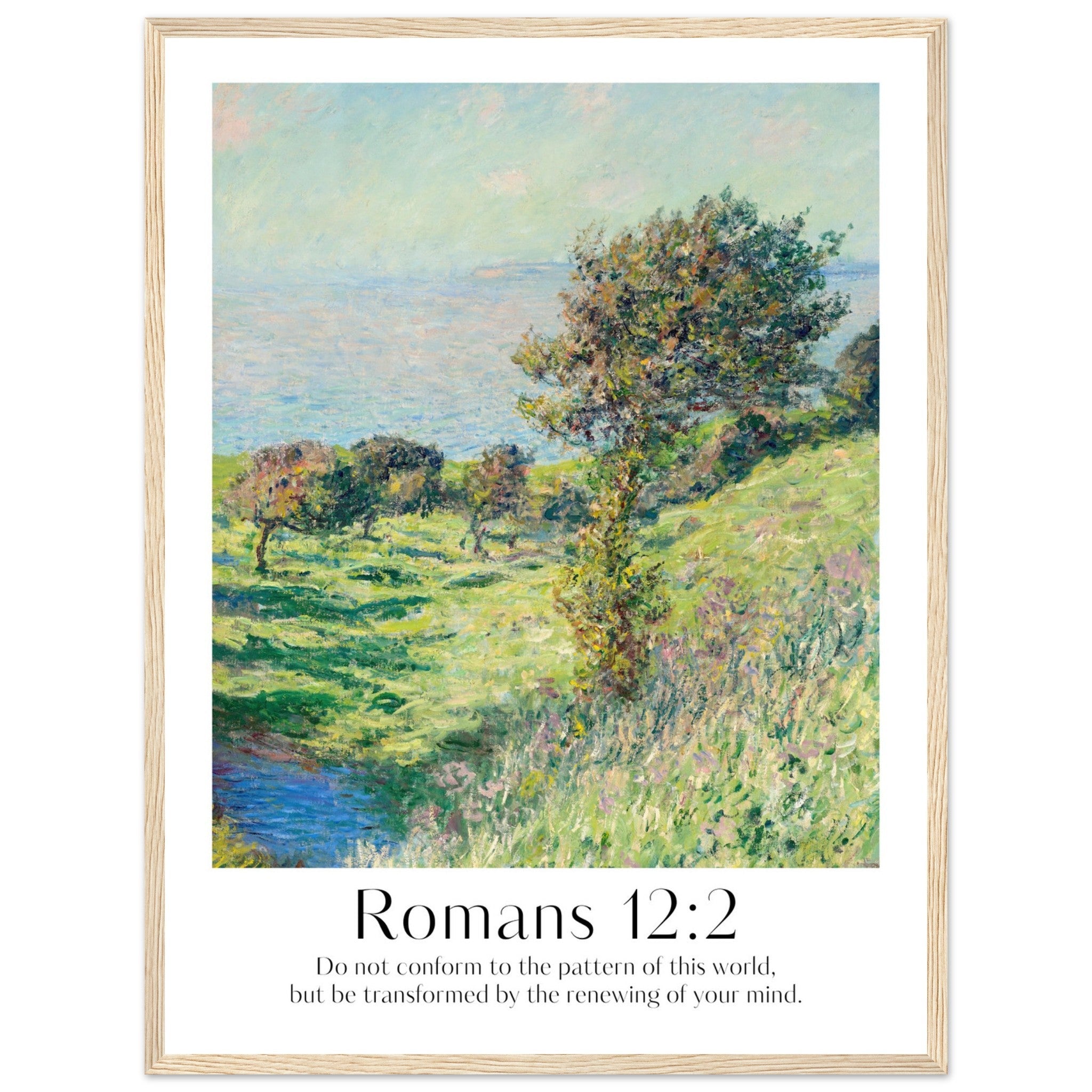 Romans 12:2 Print - The Christian Art Company