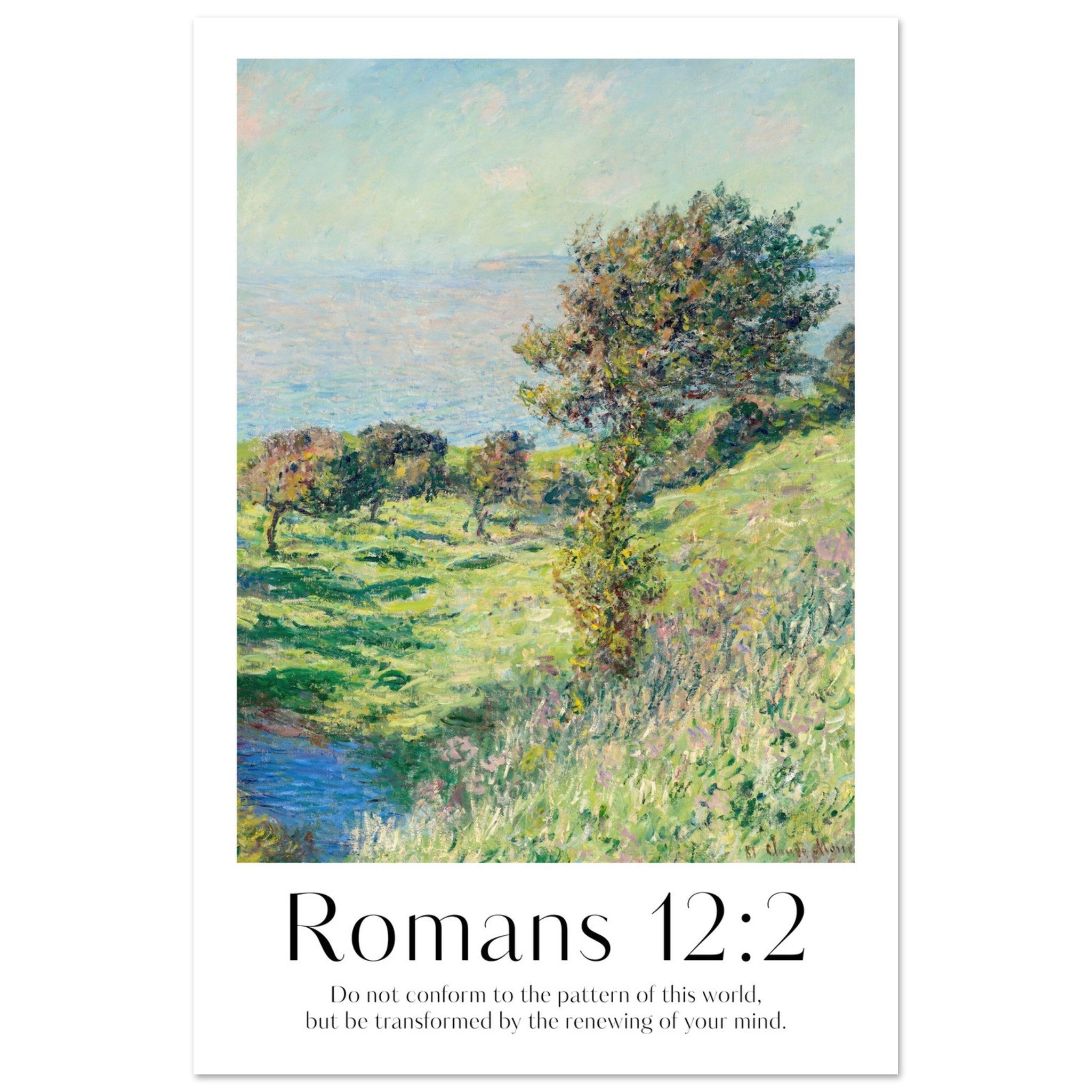 Romans 12:2 Print - The Christian Art Company