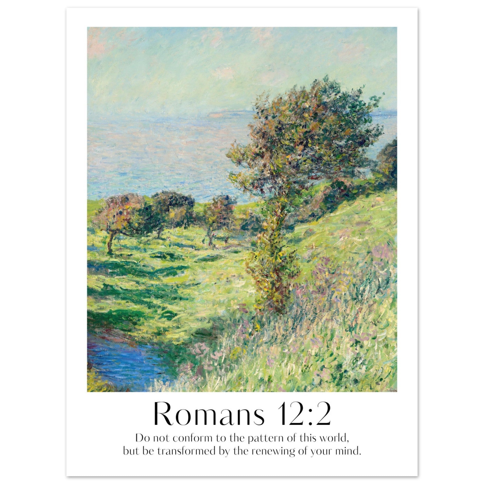 Romans 12:2 Print - The Christian Art Company