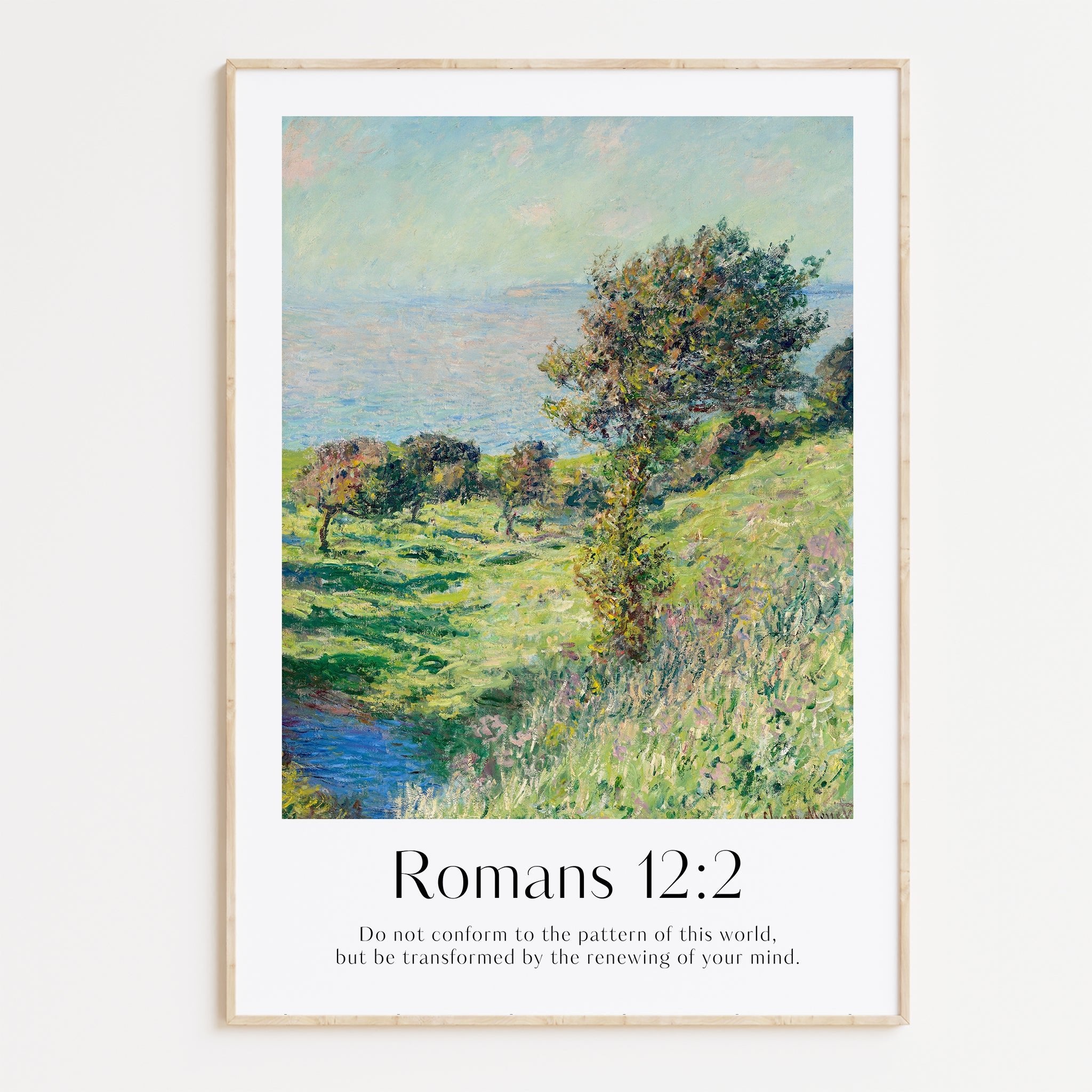 Romans 12:2 Print - The Christian Art Company