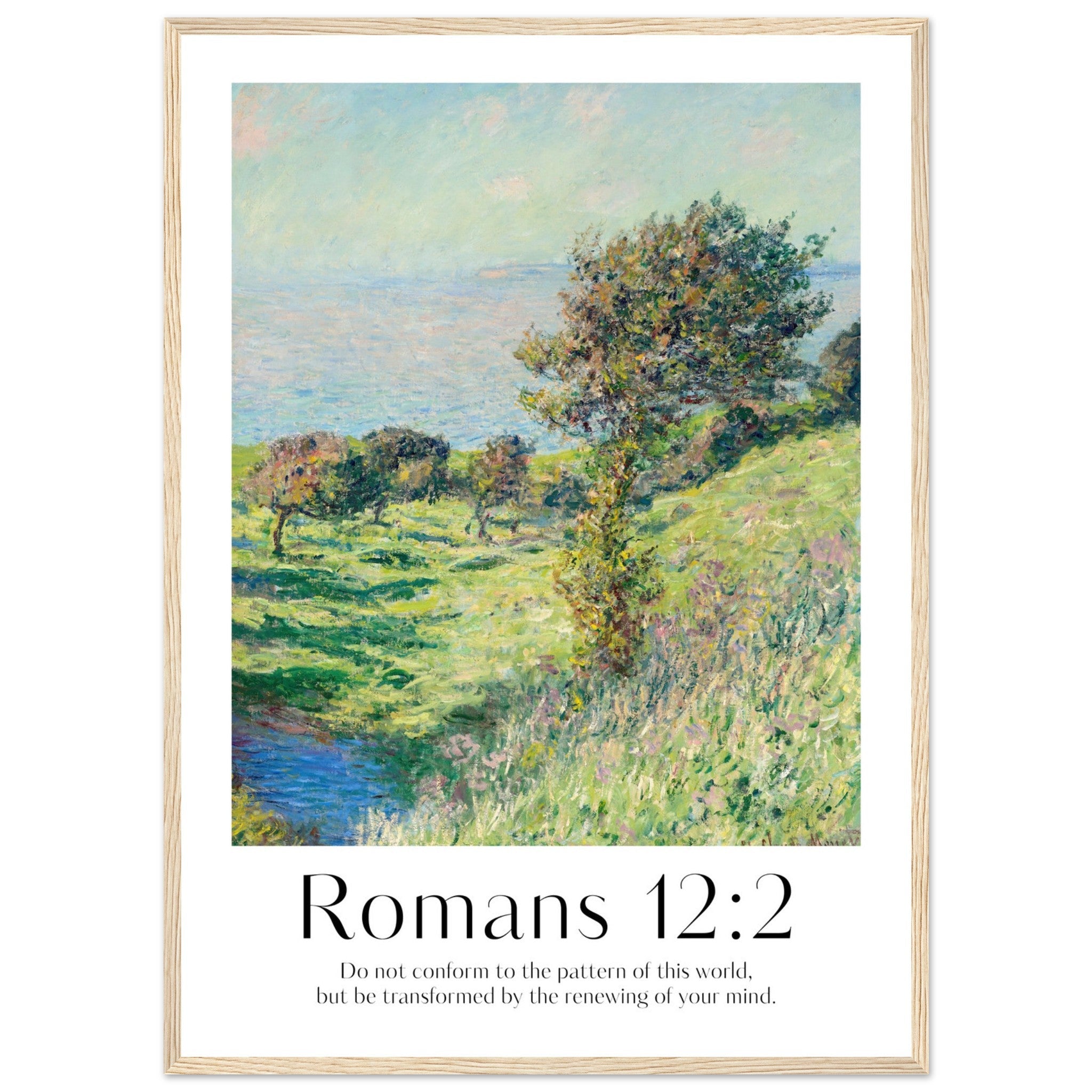 Romans 12:2 Print - The Christian Art Company
