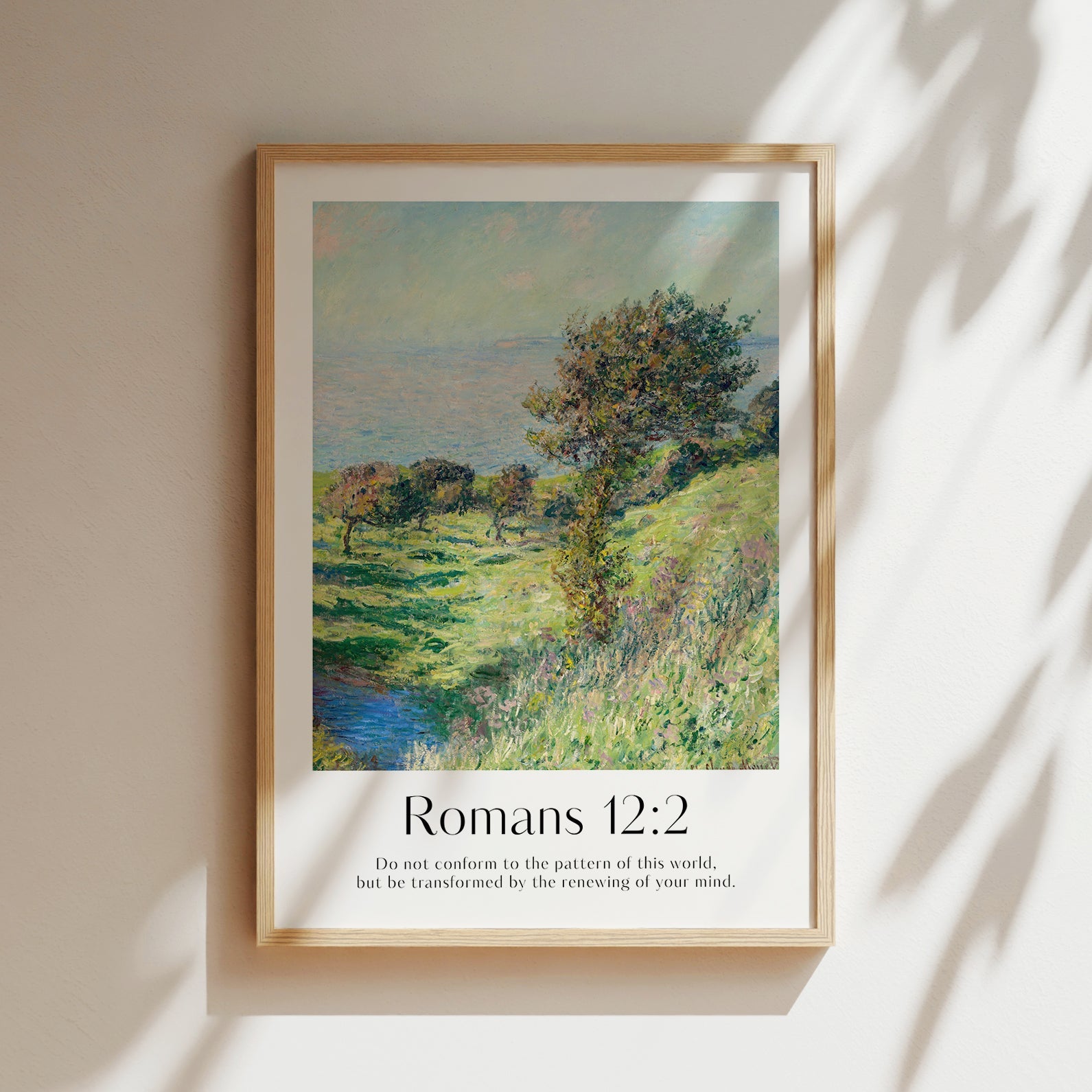 Romans 12:2 Print - The Christian Art Company