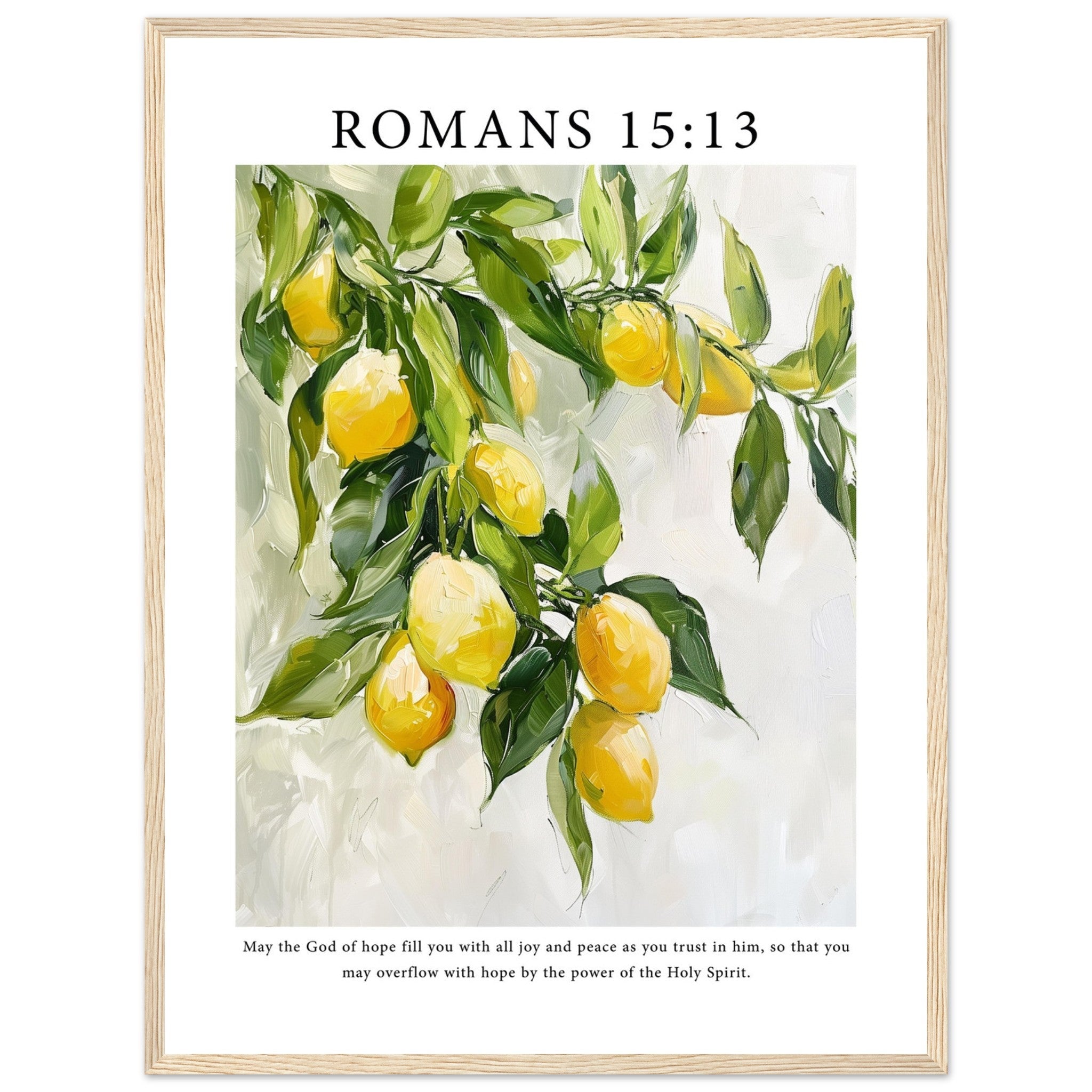 Romans 15:13 Print - The Christian Art Company
