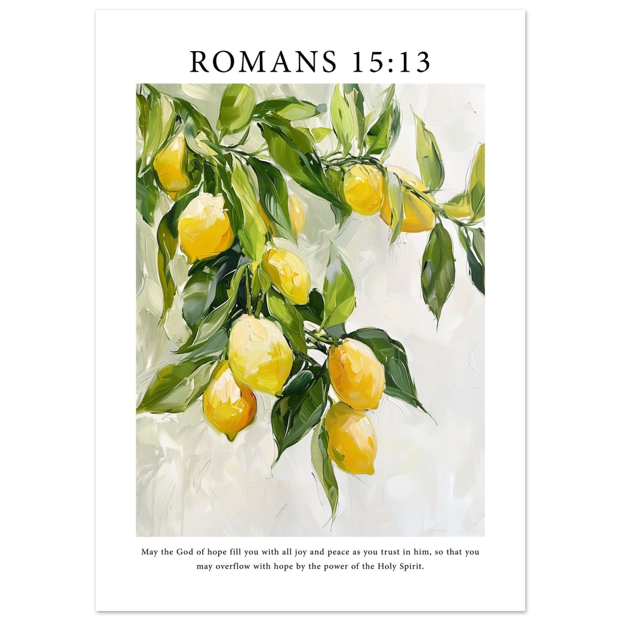 Romans 15:13 Print - The Christian Art Company