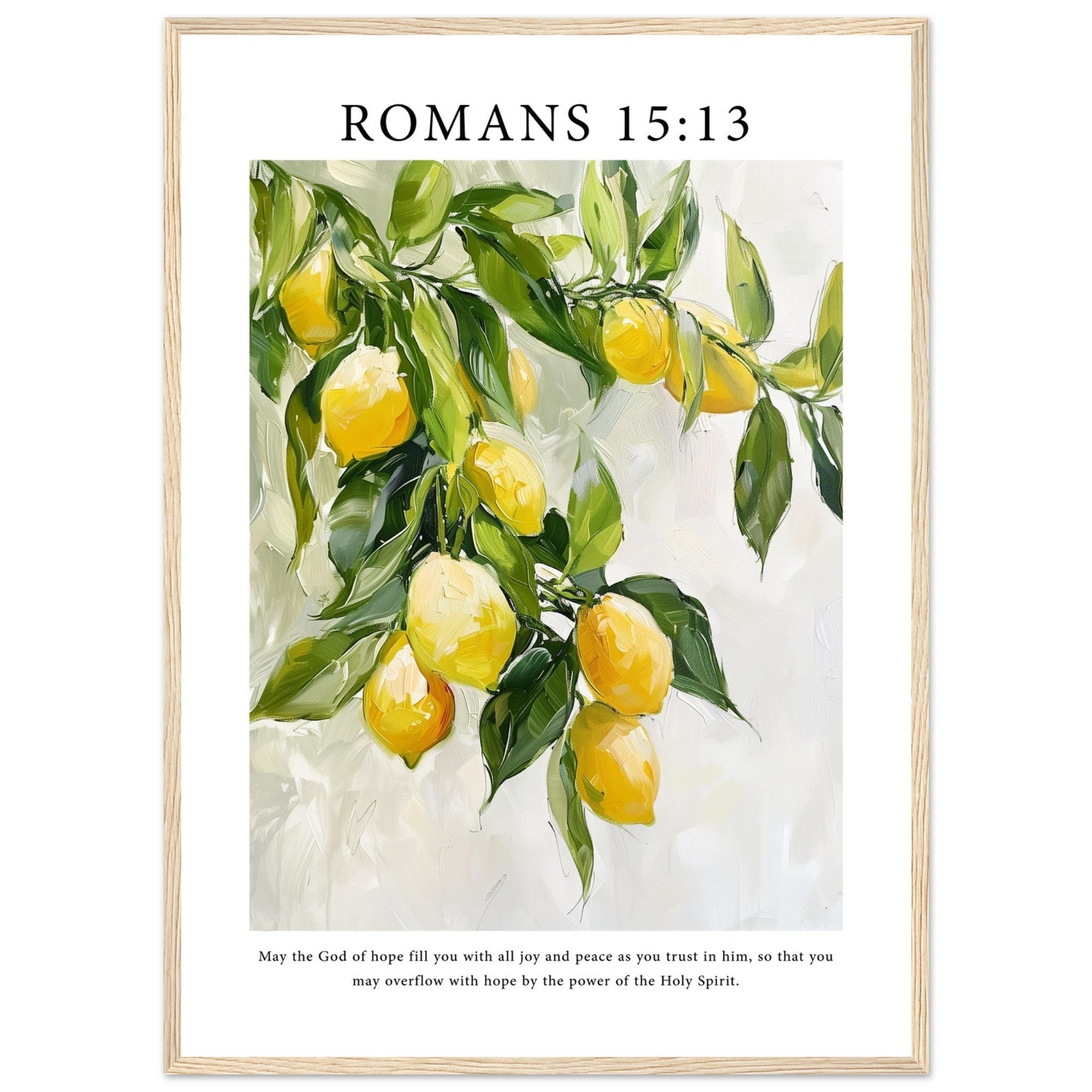 Romans 15:13 Print - The Christian Art Company