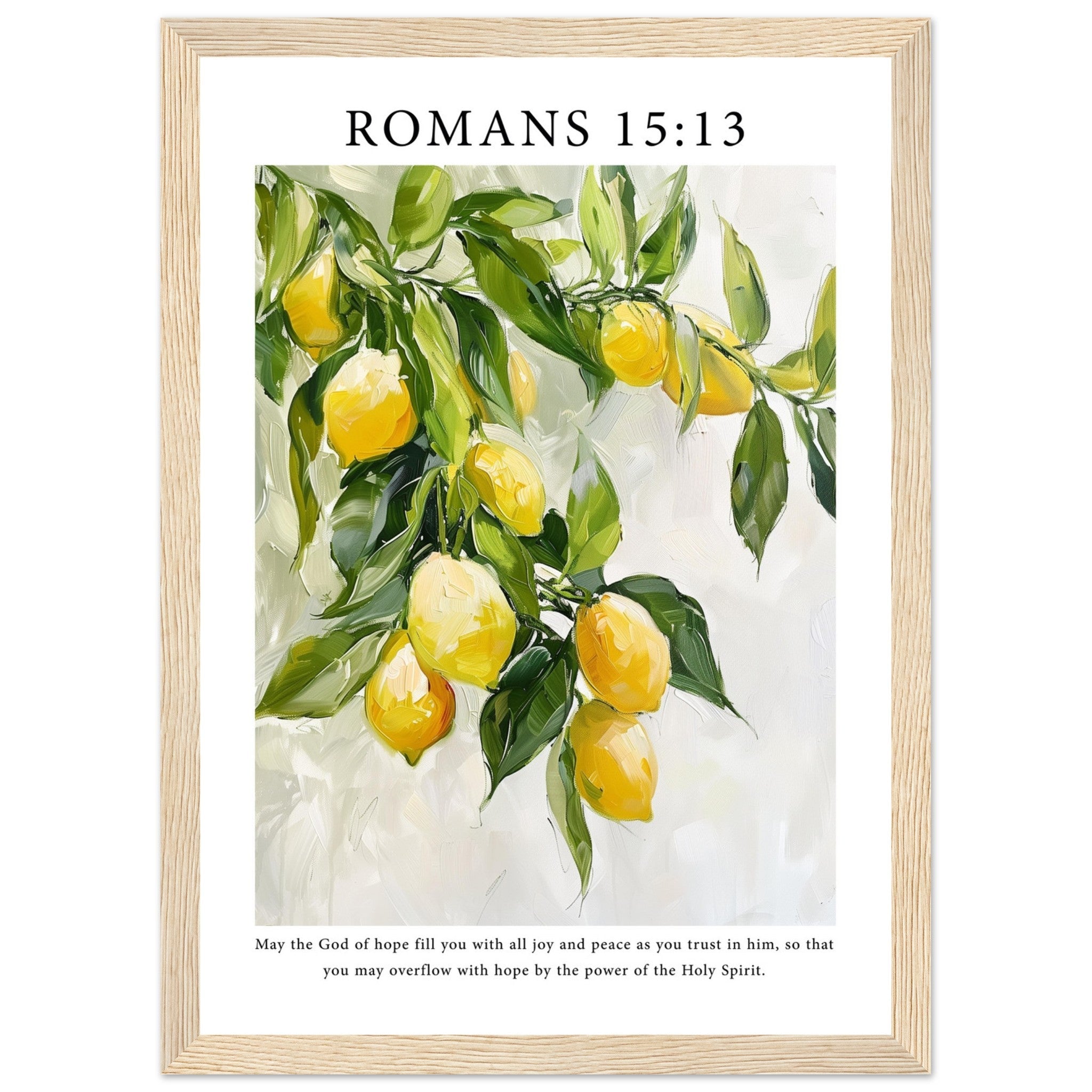 Romans 15:13 Print - The Christian Art Company