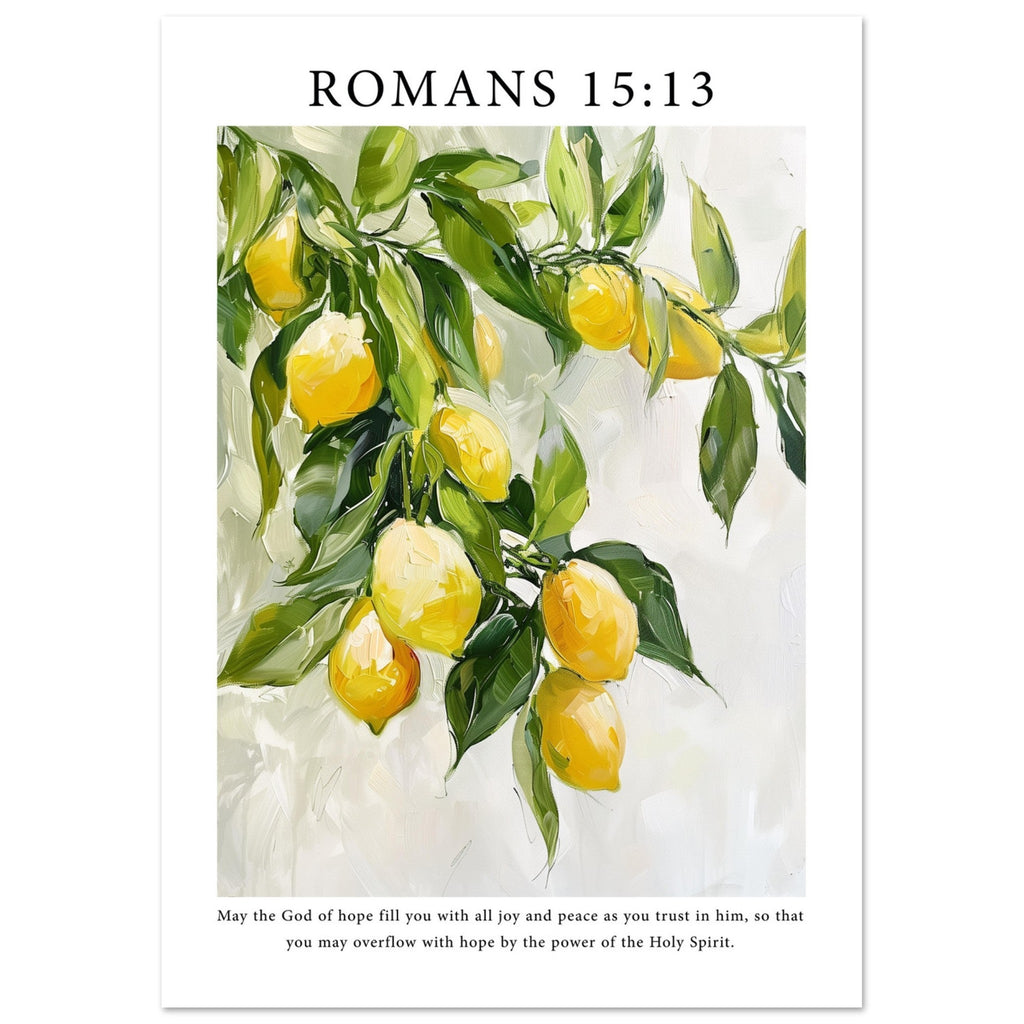 Romans 15:13 Print - The Christian Art Company