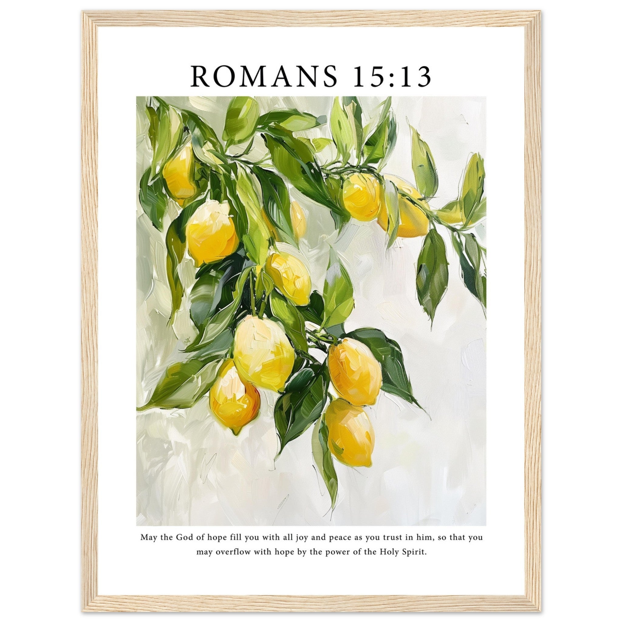 Romans 15:13 Print - The Christian Art Company
