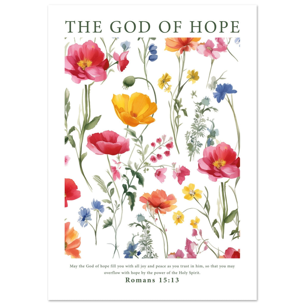 'The God Of Hope' Print - The Christian Art Company