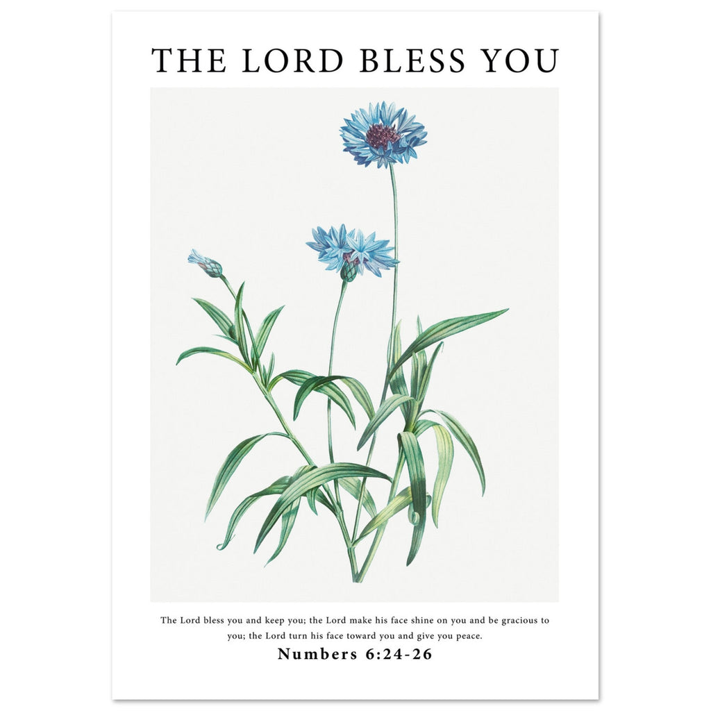The Lord Bless You Print - The Christian Art Company