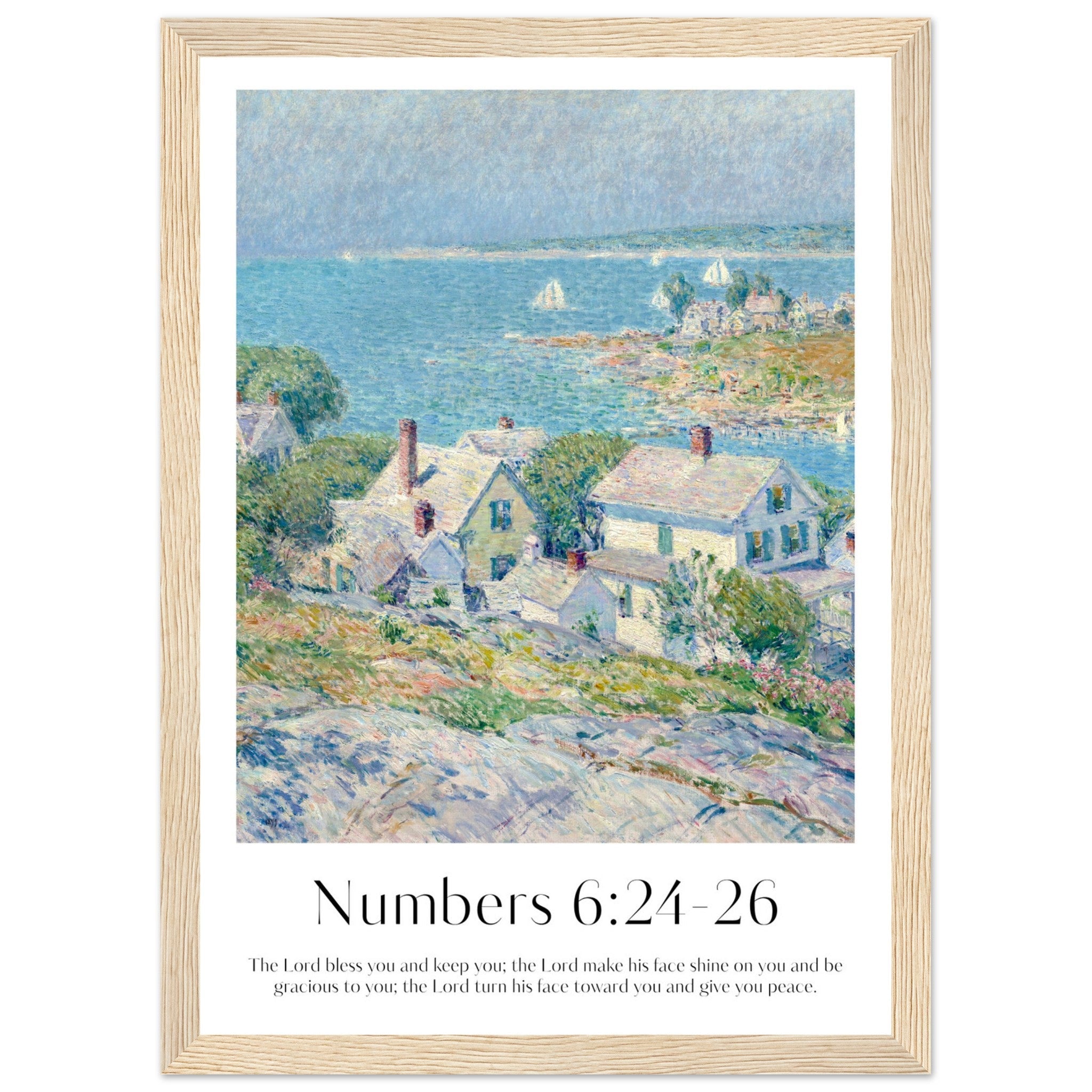 The Lord Bless You Print - The Christian Art Company