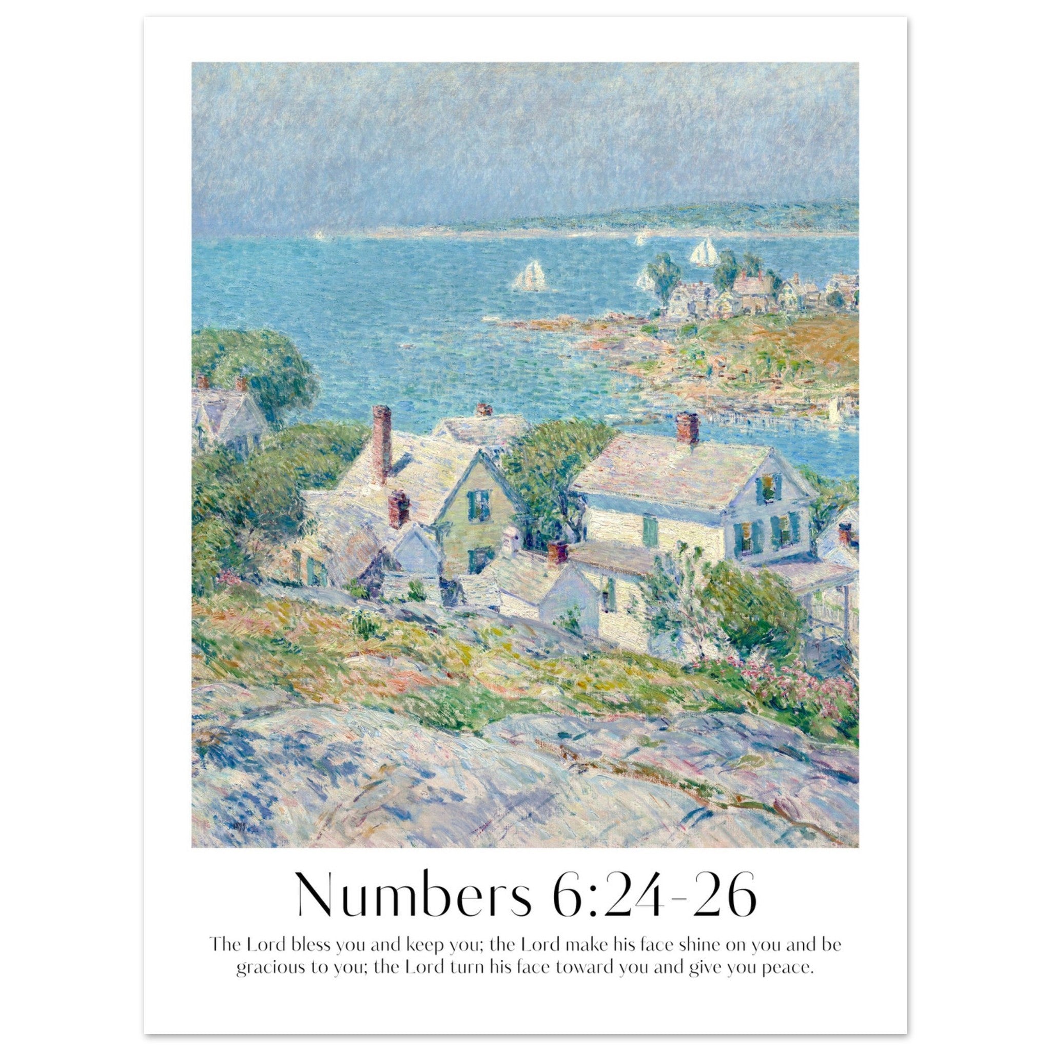 The Lord Bless You Print - The Christian Art Company
