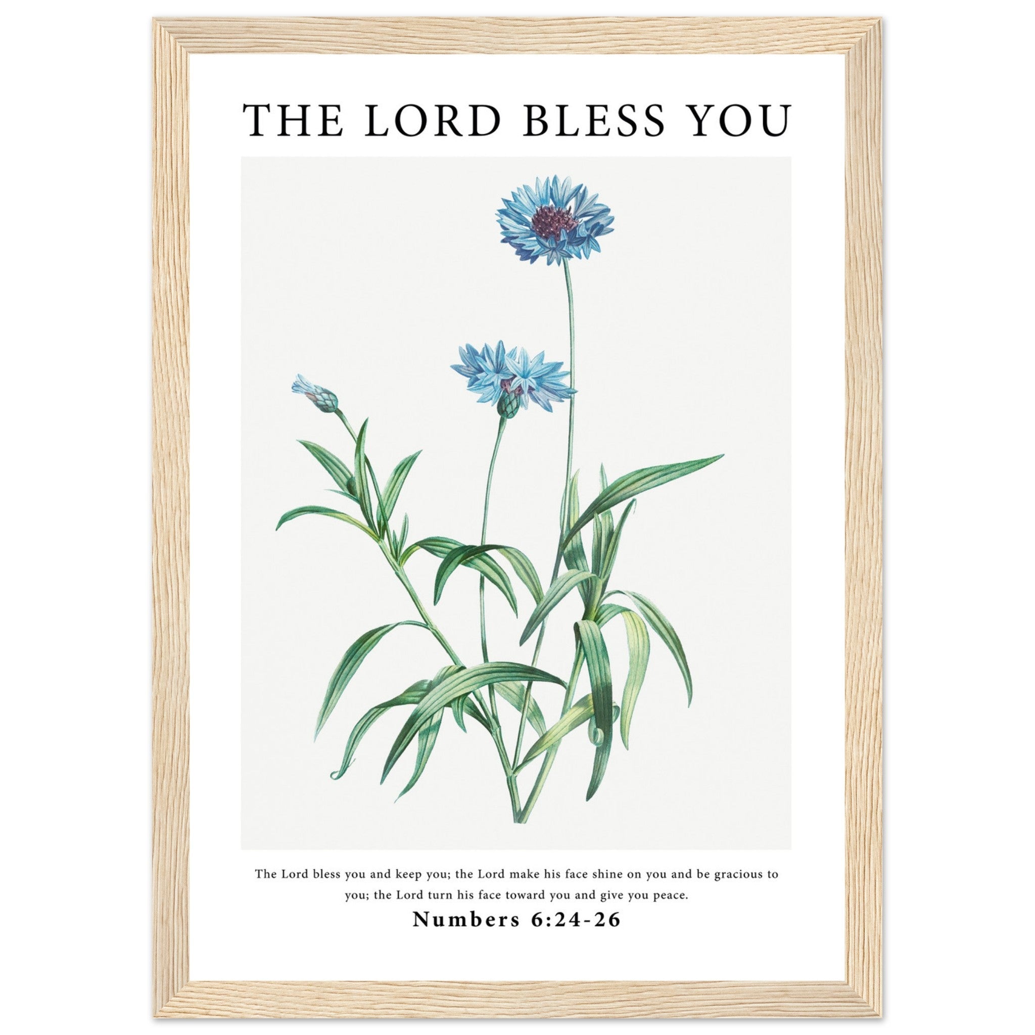 The Lord Bless You Print - The Christian Art Company