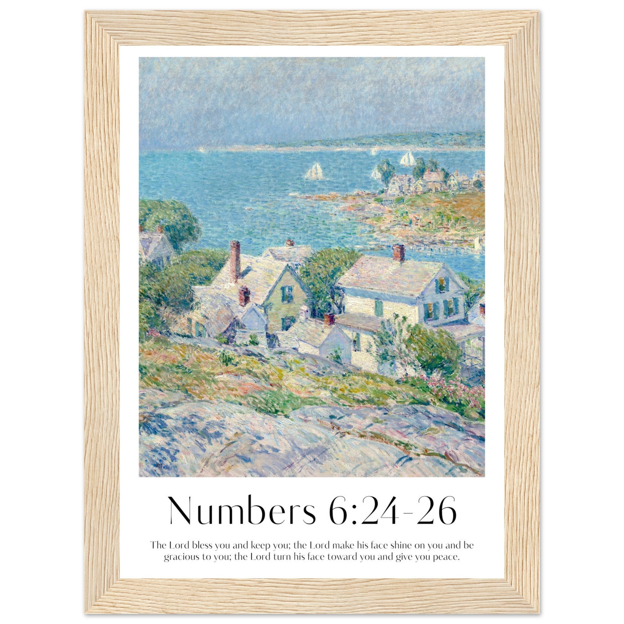 The Lord Bless You Print - The Christian Art Company