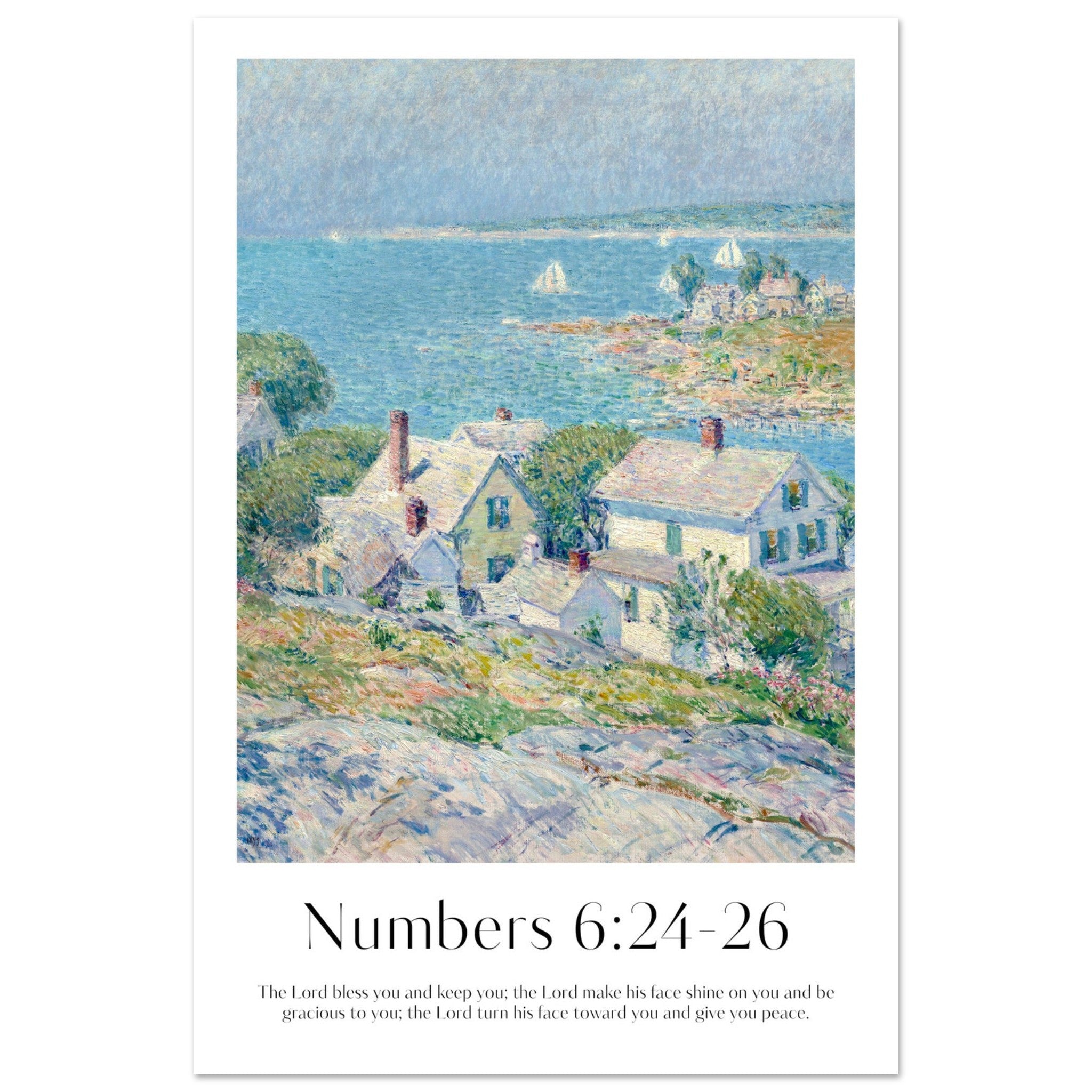 The Lord Bless You Print - The Christian Art Company