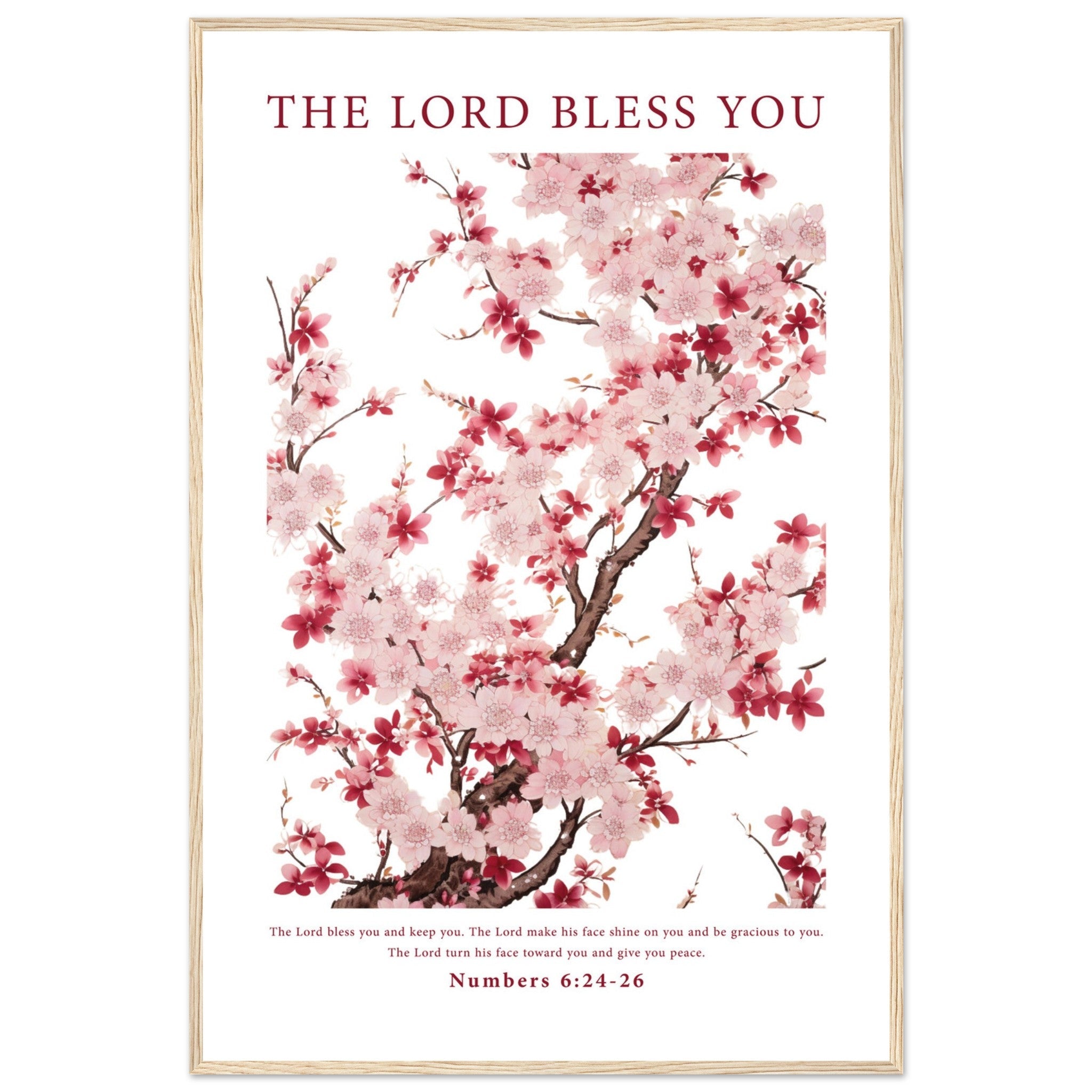 'The Lord Bless You' Print - The Christian Art Company