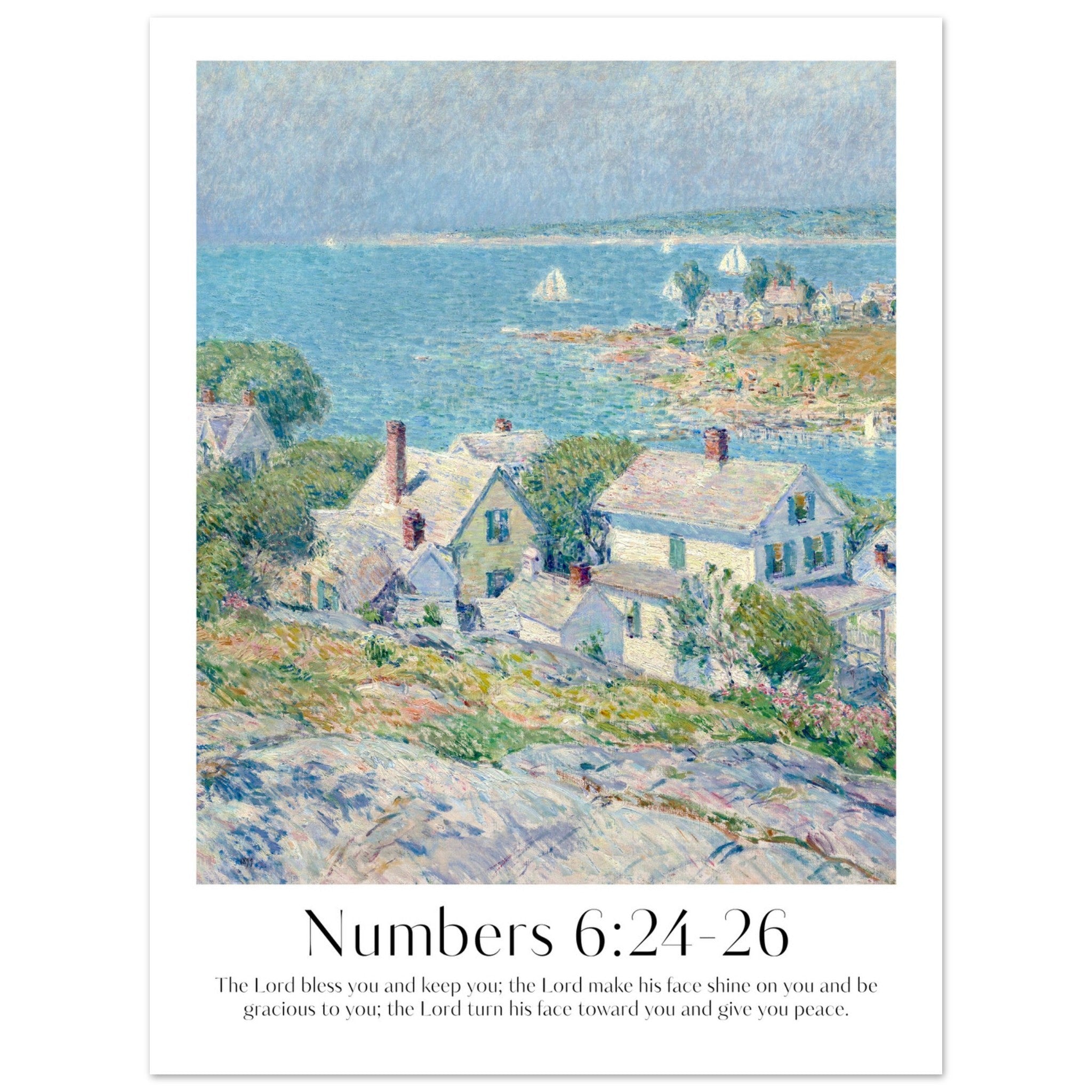The Lord Bless You Print - The Christian Art Company