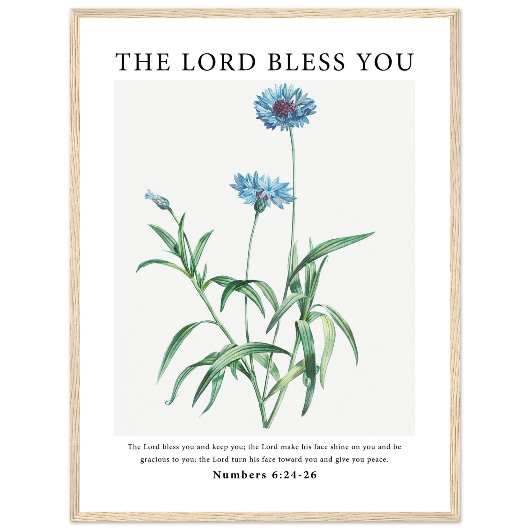 The Lord Bless You Print - The Christian Art Company
