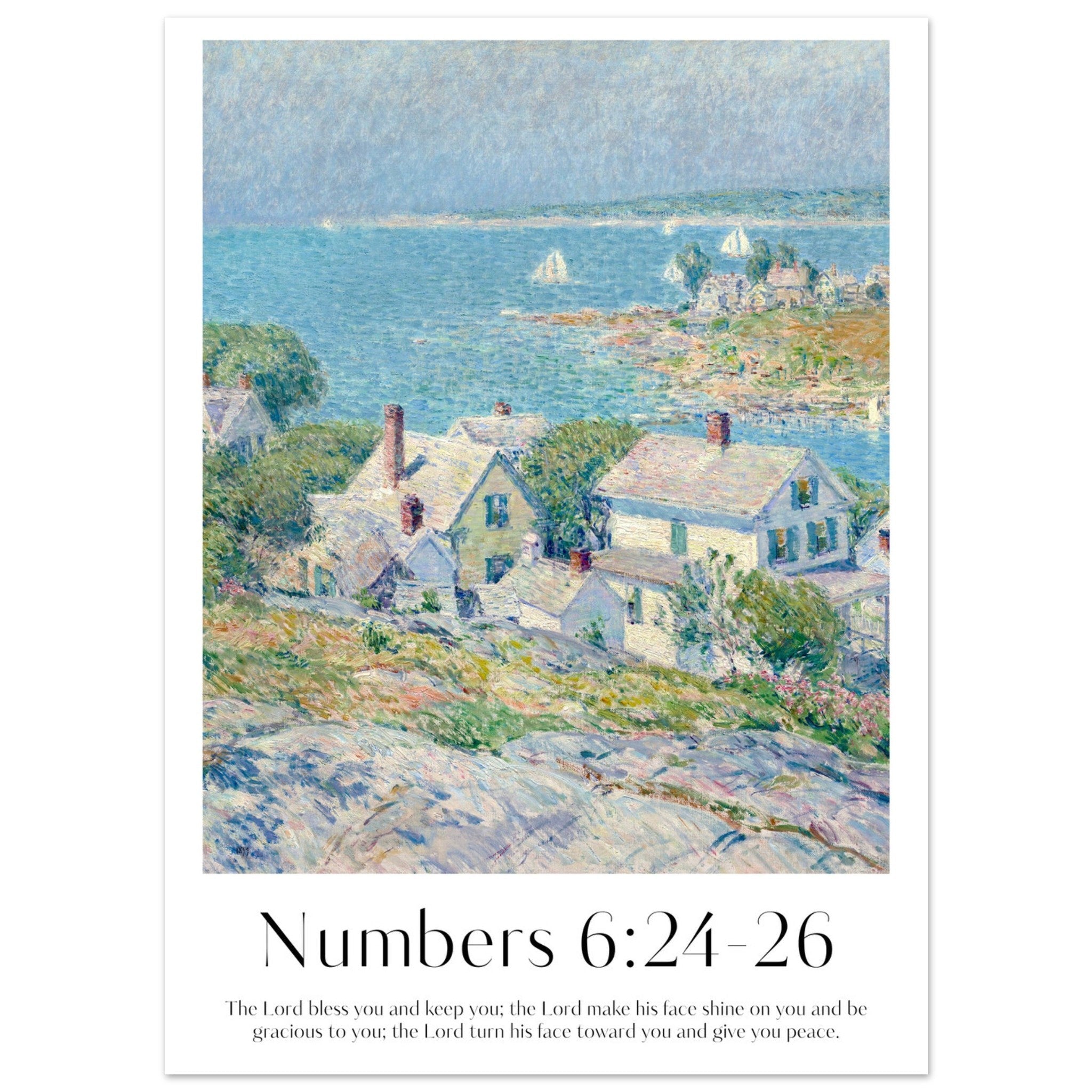 The Lord Bless You Print - The Christian Art Company