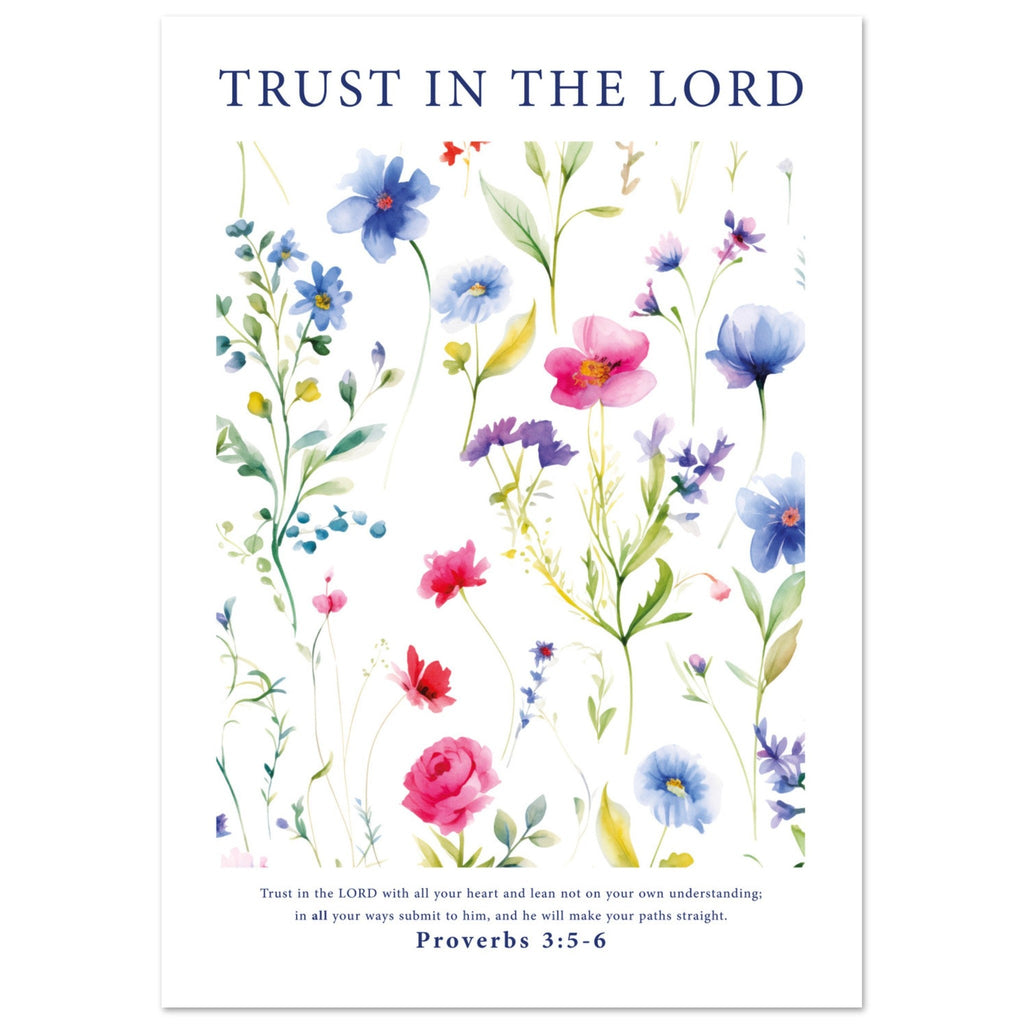 'Trust In The Lord' Print - The Christian Art Company